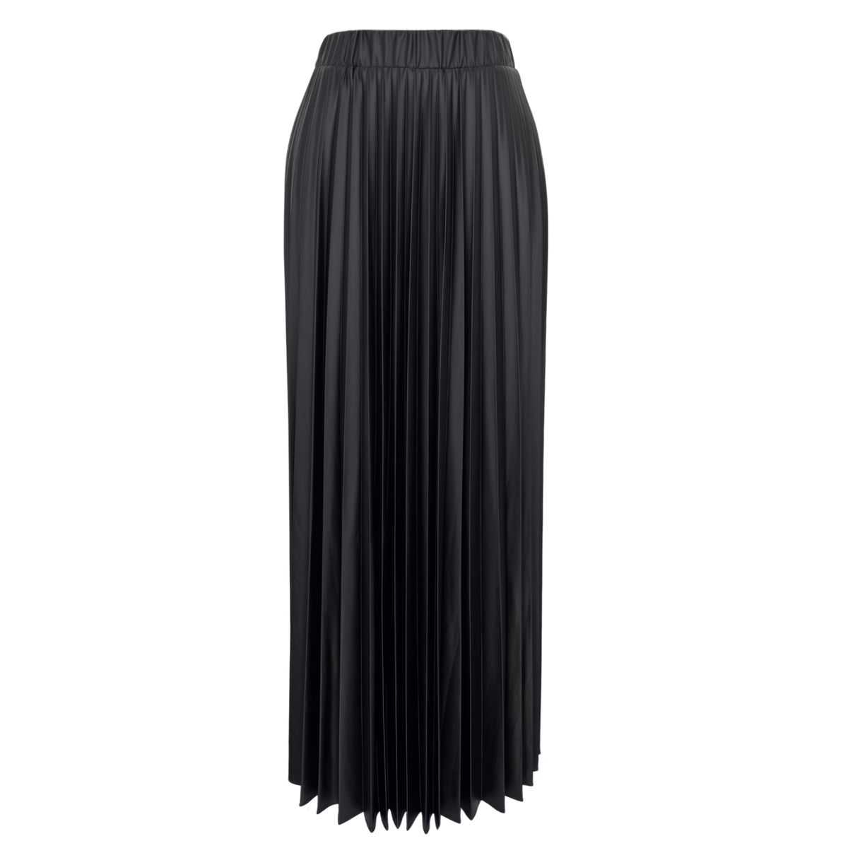 ASYMMETRIC BLOUSE AND PLEATED SKIRT SET