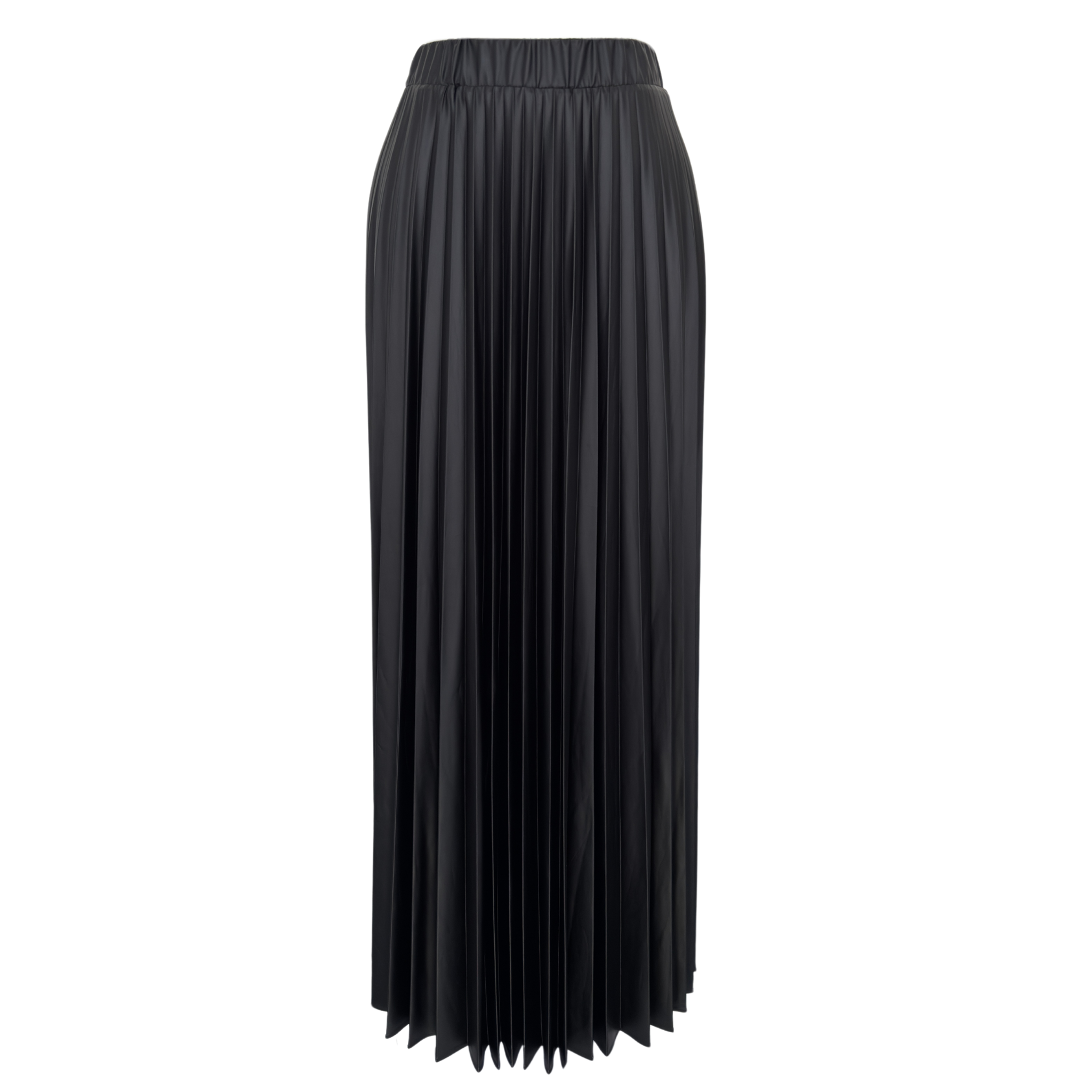 ASYMMETRIC BLOUSE AND PLEATED SKIRT SET