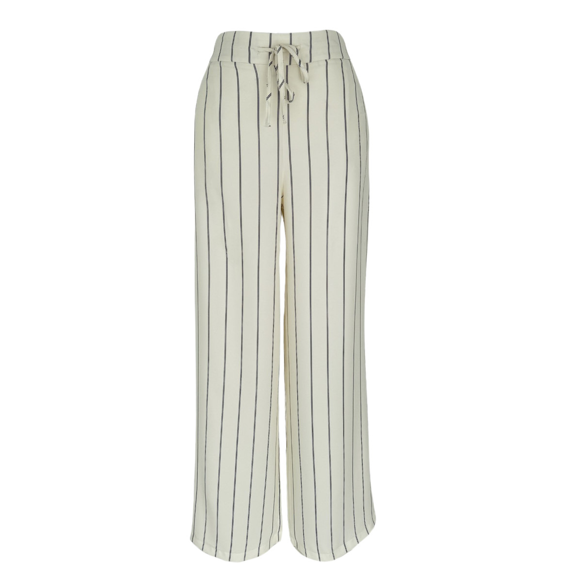JOY STRIPE DETAIL FLOWY TROUSERS