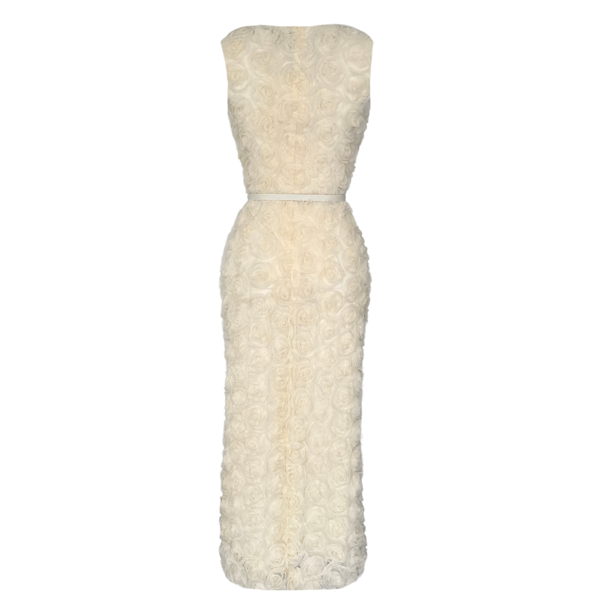 ROSALIE DESIGN DRESS ECRU