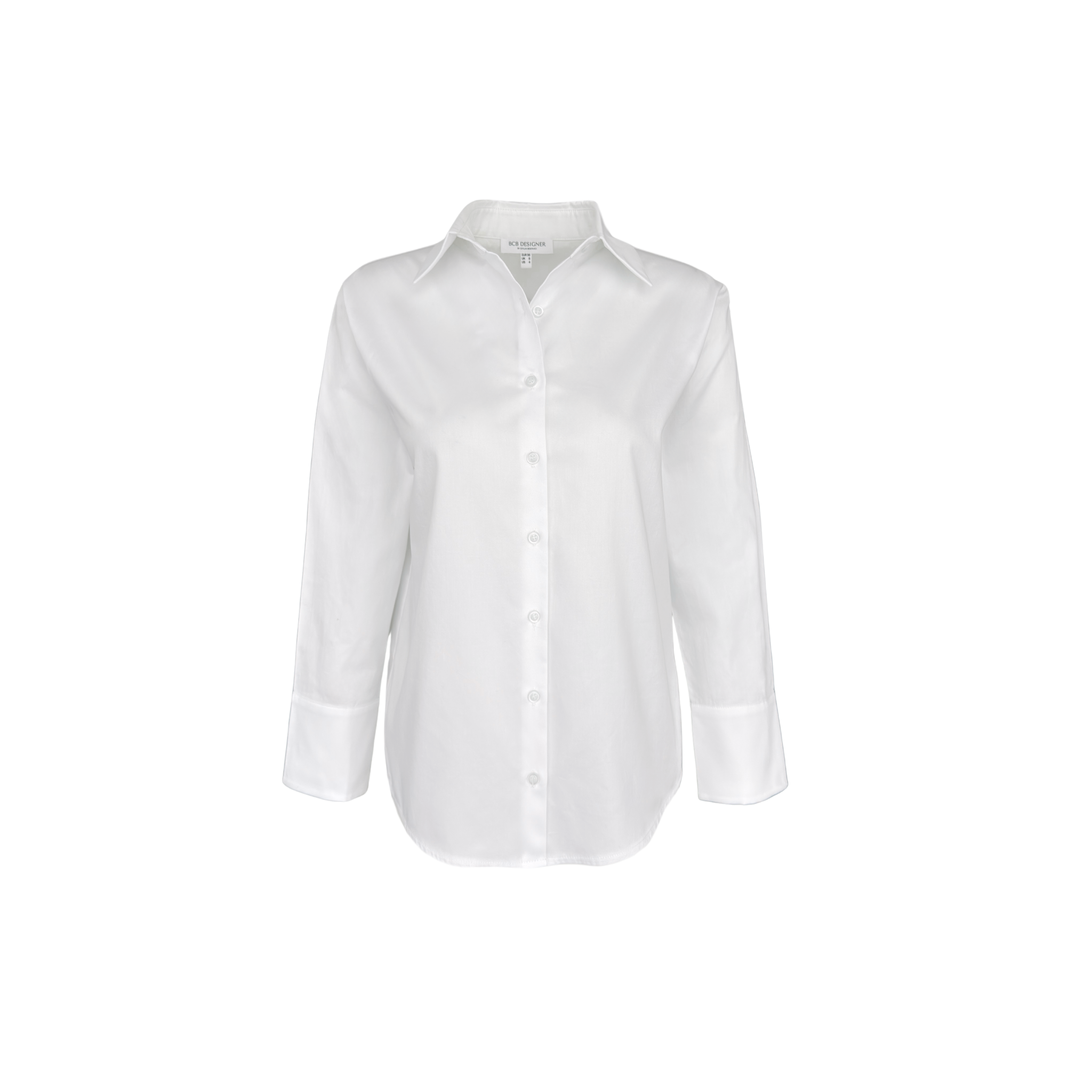 RUTH BELTED WAIST COTTON SHIRT ECRU