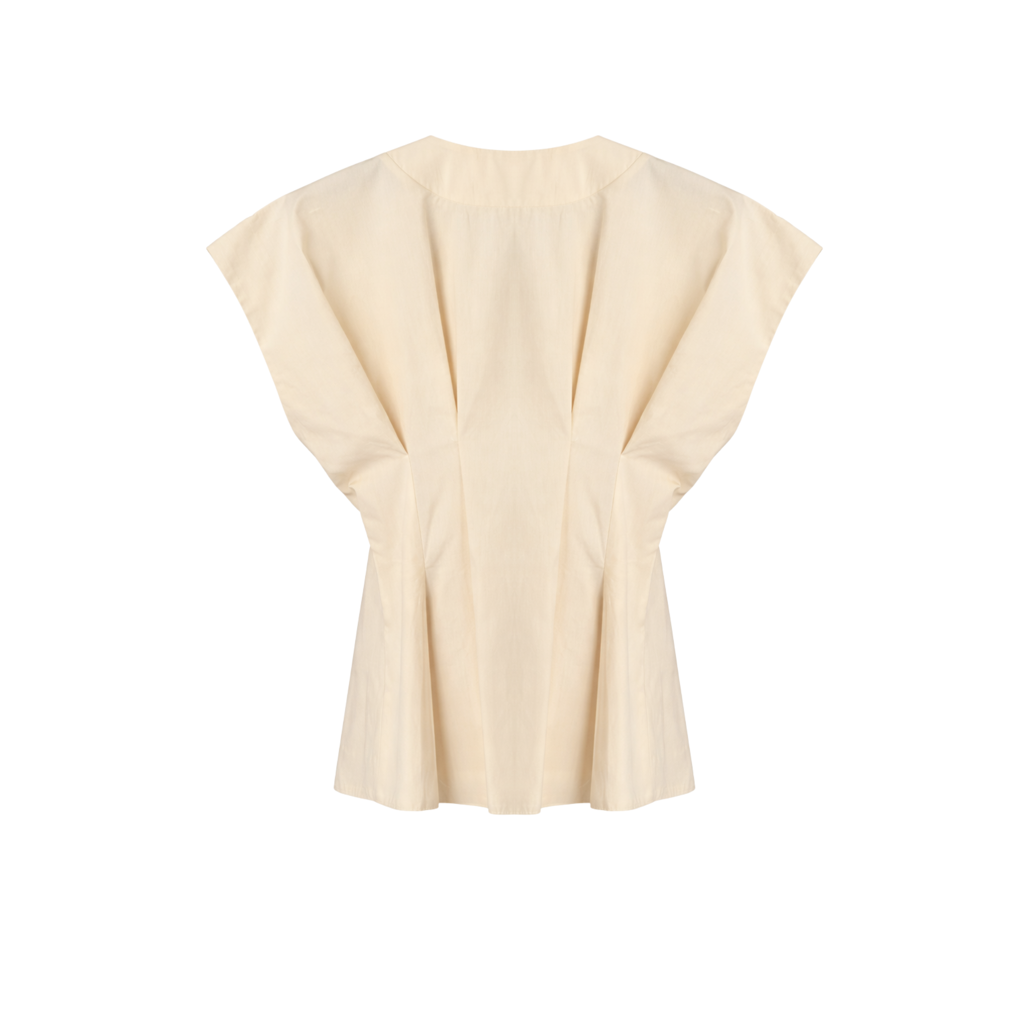 BUTTON DETAIL BLOUSE AND SKIRT SET STONE