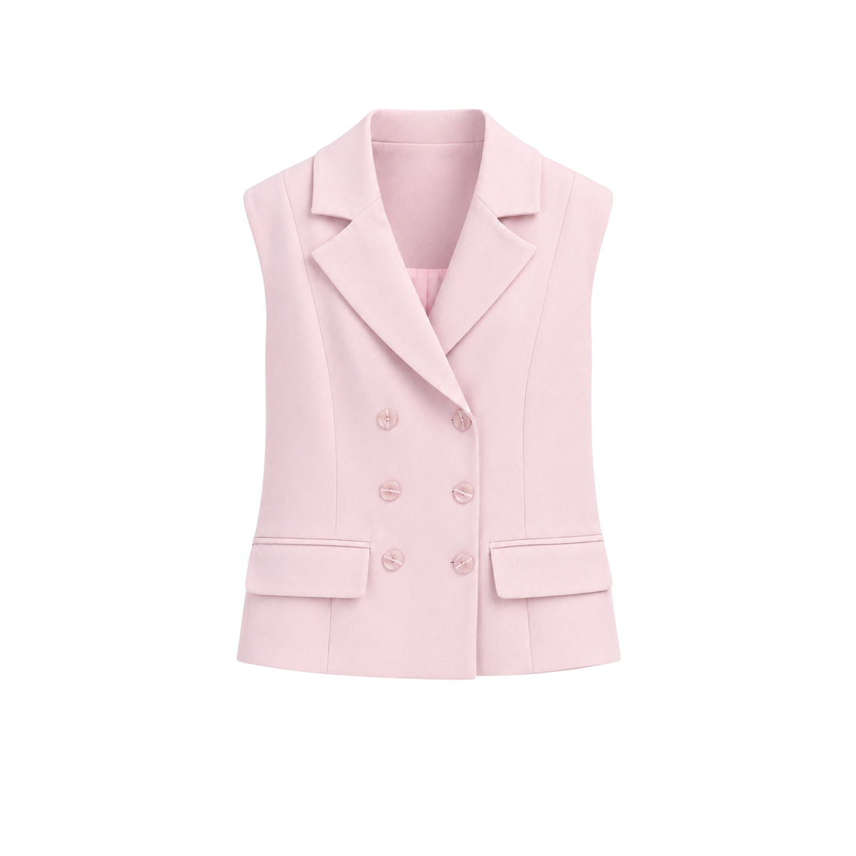 TULLE WITH VEST SKIRT SET PINK