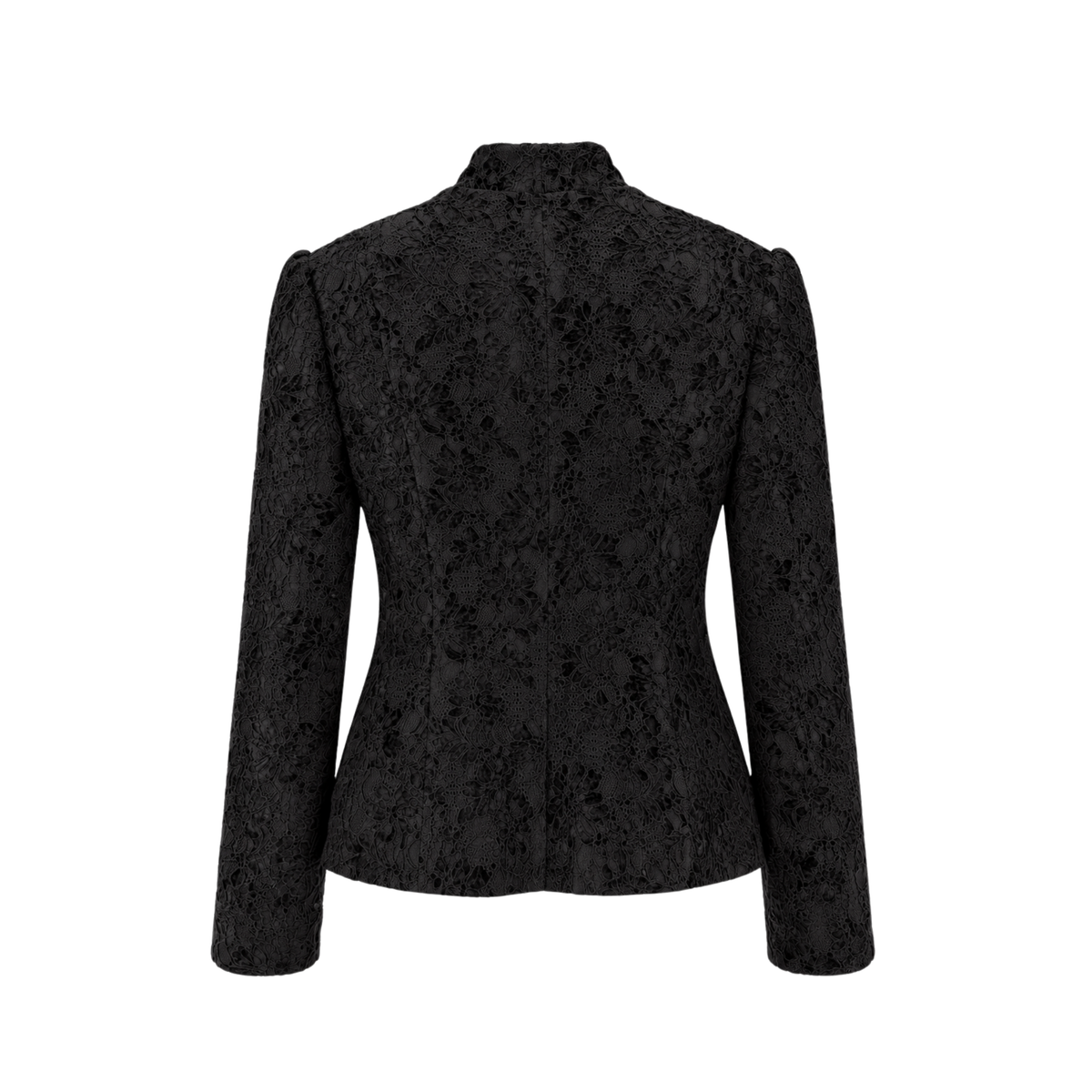 VELVET LACE JACKET BLACK