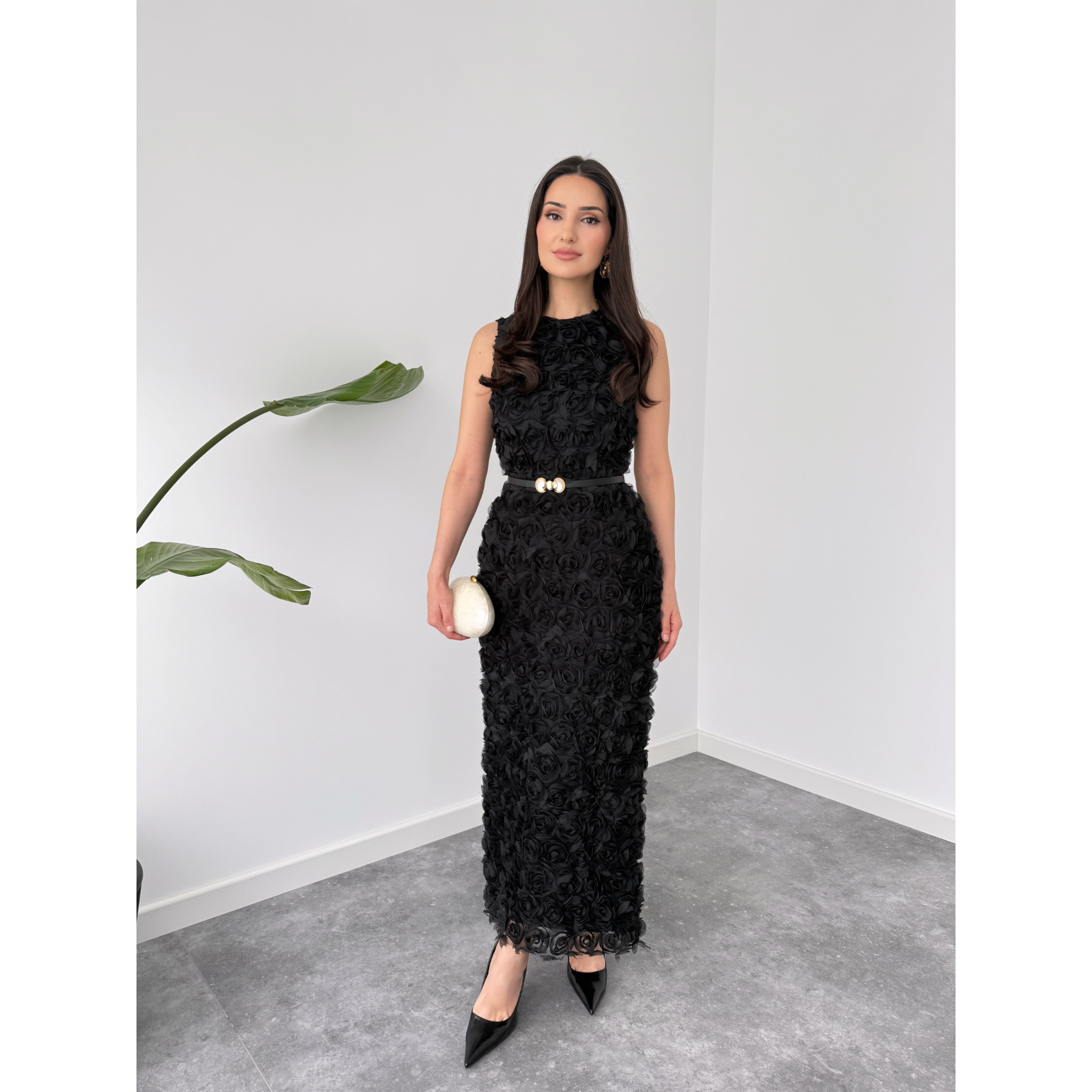ROSALIE DESIGN DRESS BLACK