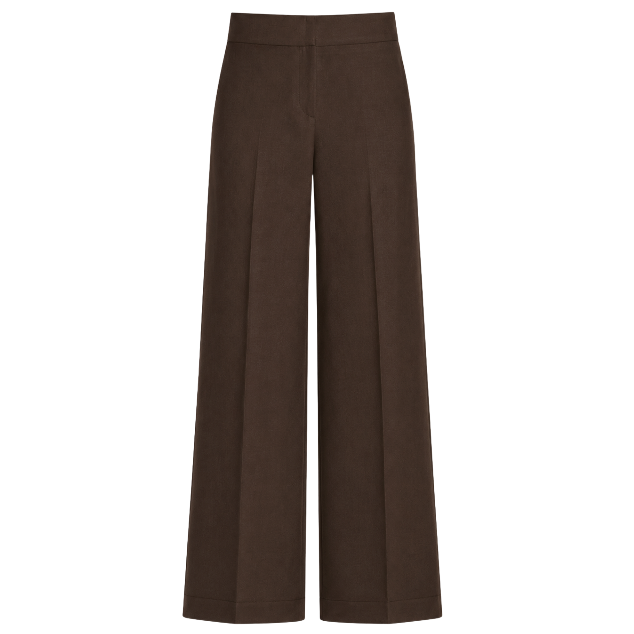 BUTTON DETAIL 100% LINEN SET BROWN