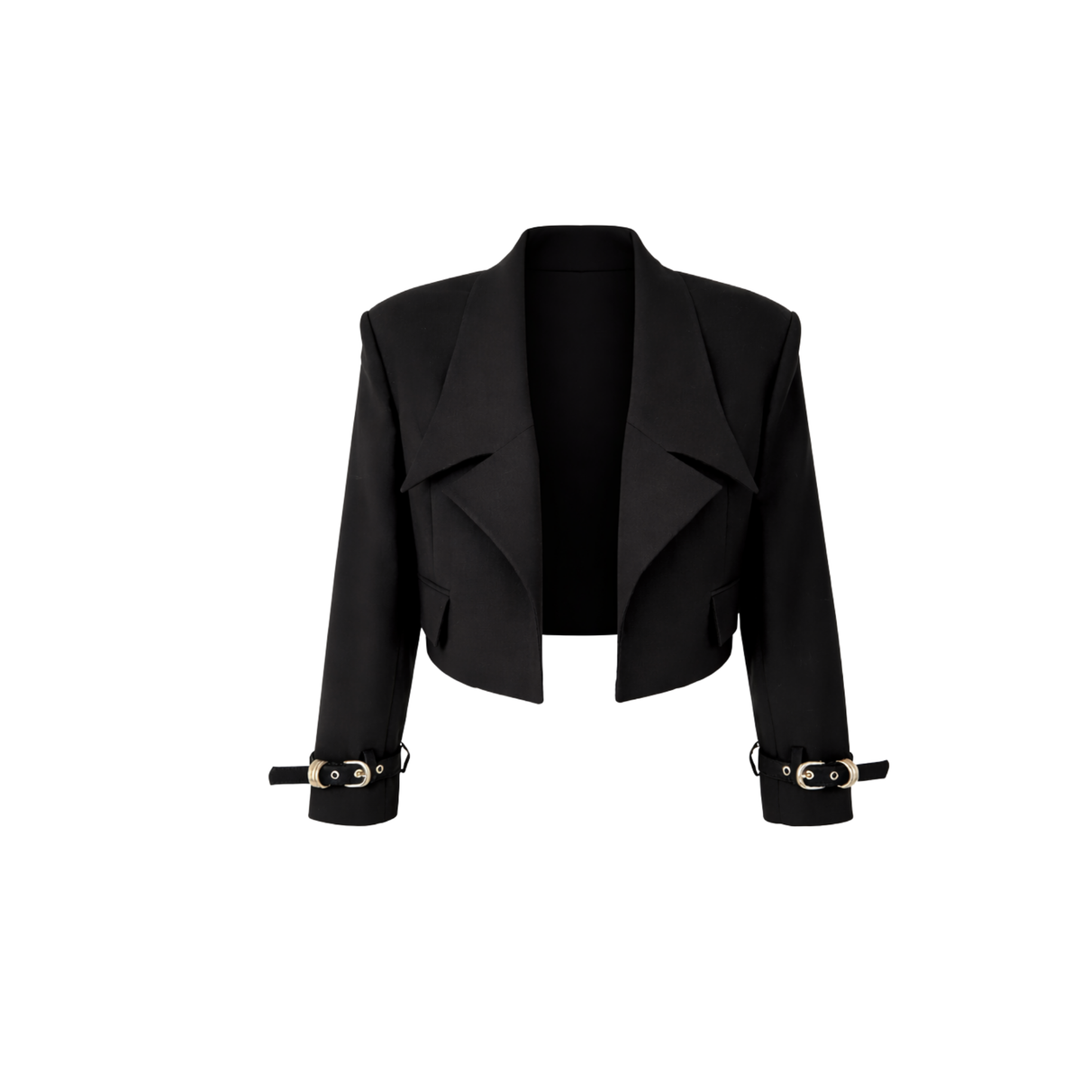 EMBELLISHED CUFFS JACKET AND TROUSERS SET