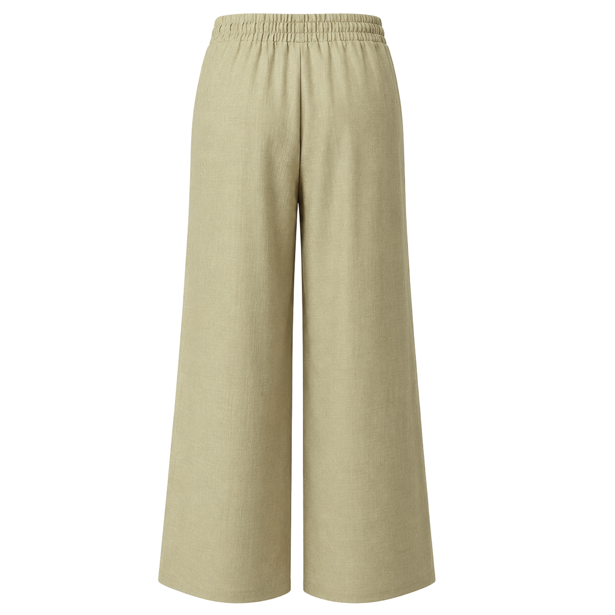 GOLD BUCKLE DETAIL BLOUSE AND TROUSERS SET OLIVE