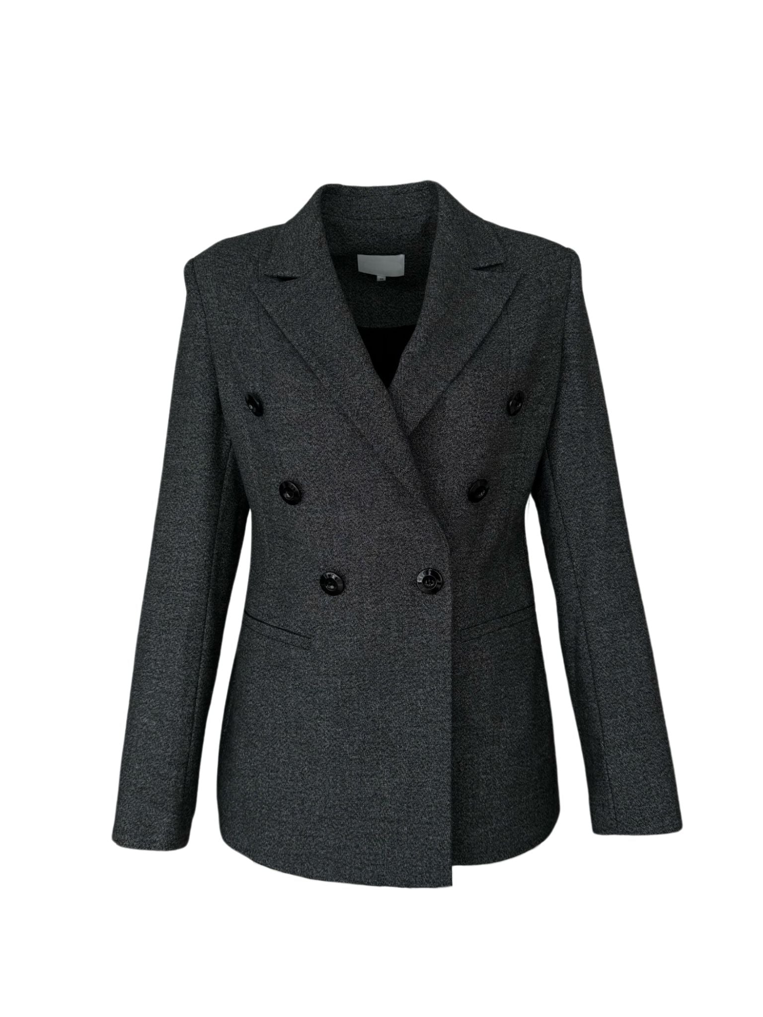 DREW BELTED JACKET ANTHRACITE