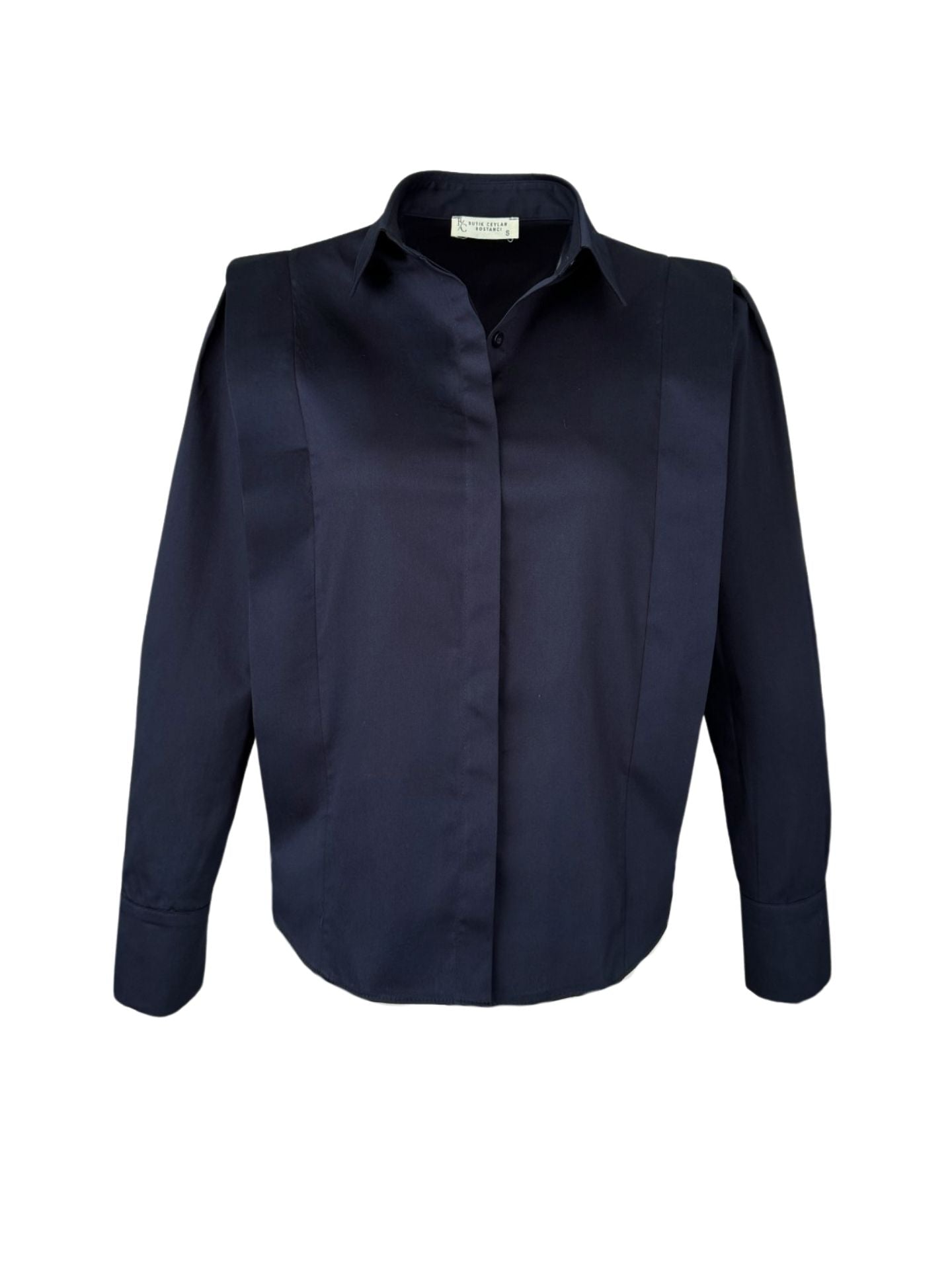 TIERED SHIRT NAVY