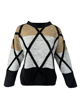 COLORBLOCK TÜYLÜ TRİKO