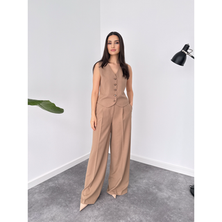 DREAM YELEKLİ TAKIM CAMEL