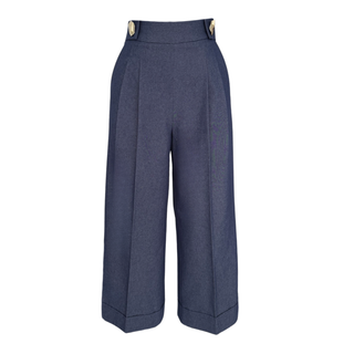 DUBLE PAÇA KEMERLİ DENİM PANTOLON