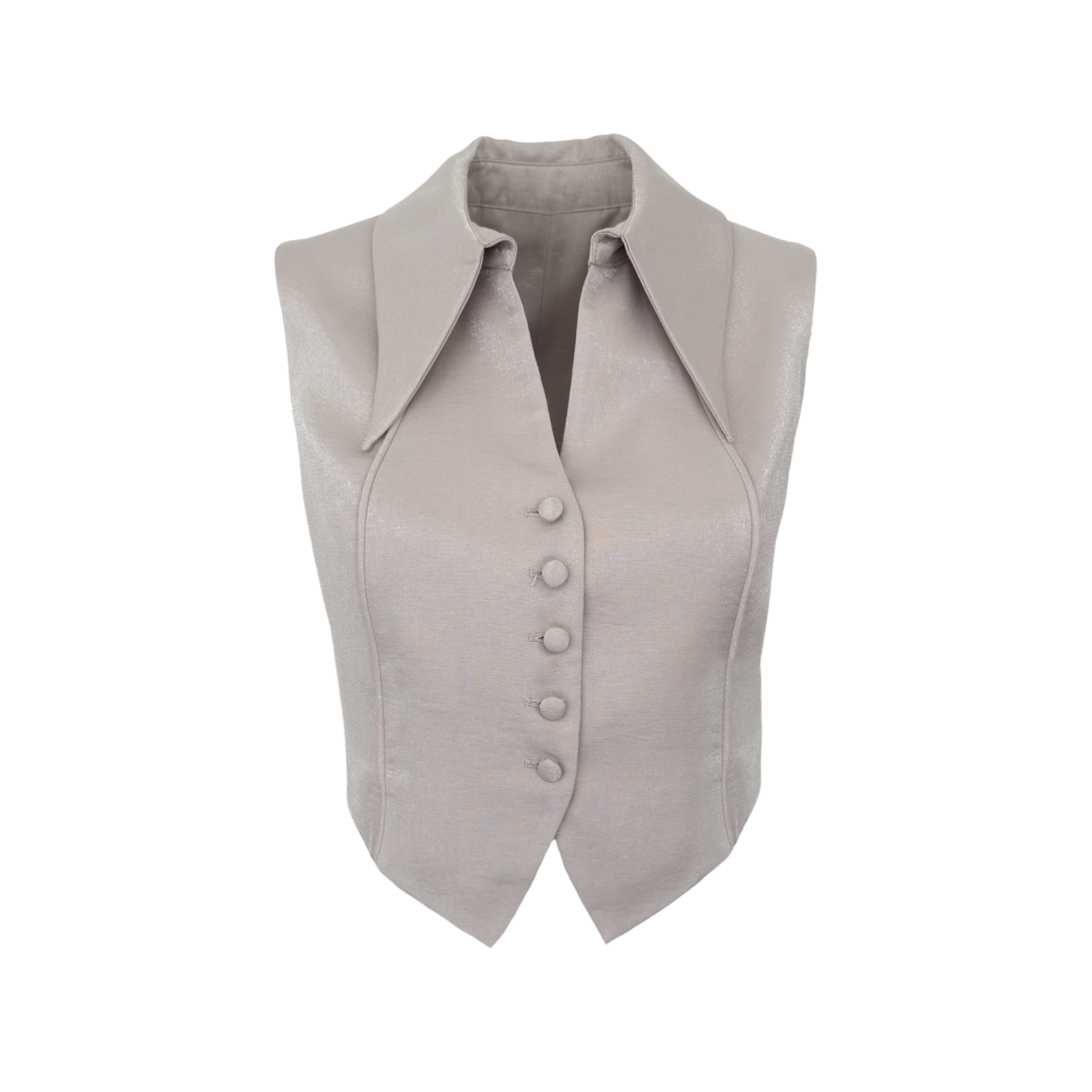 NOA SPARKLE VEST STONE