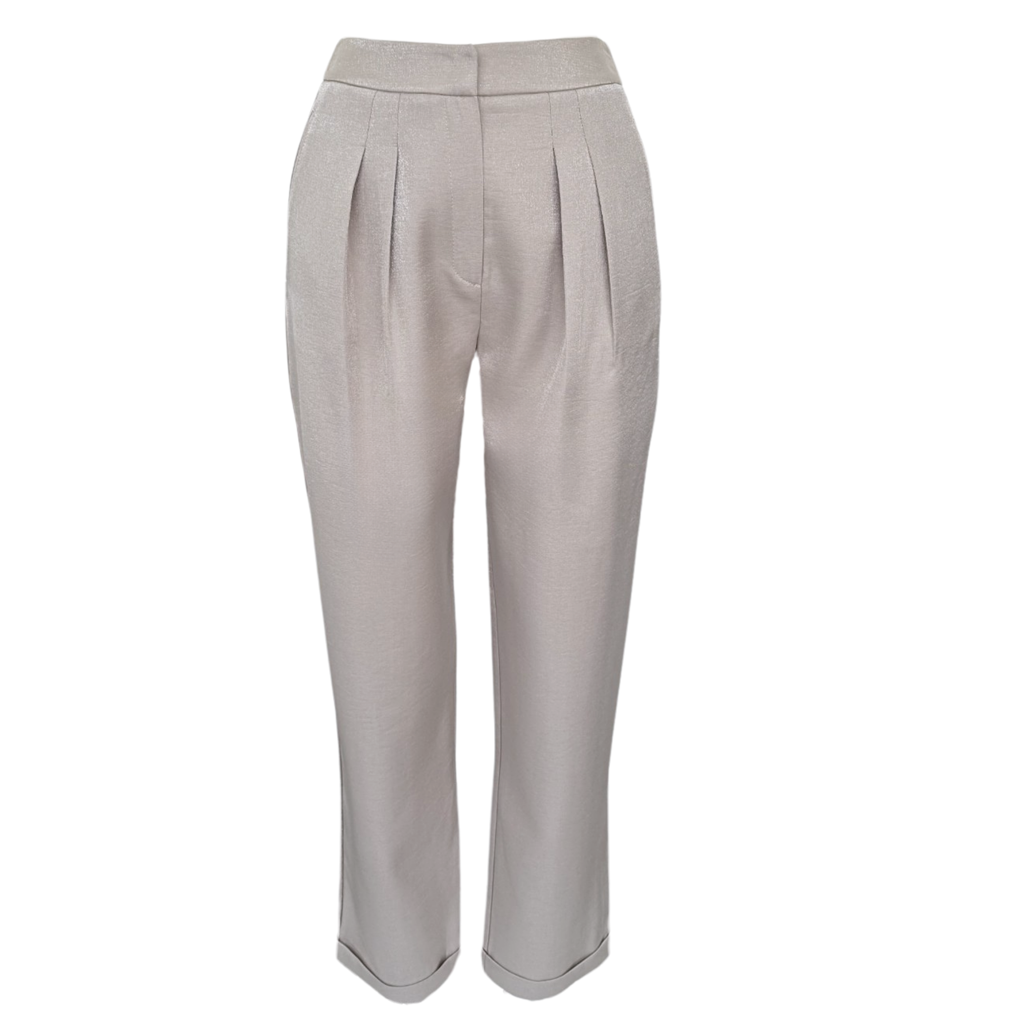 NOA PLEAT DETAIL SPARKLE TROUSERS