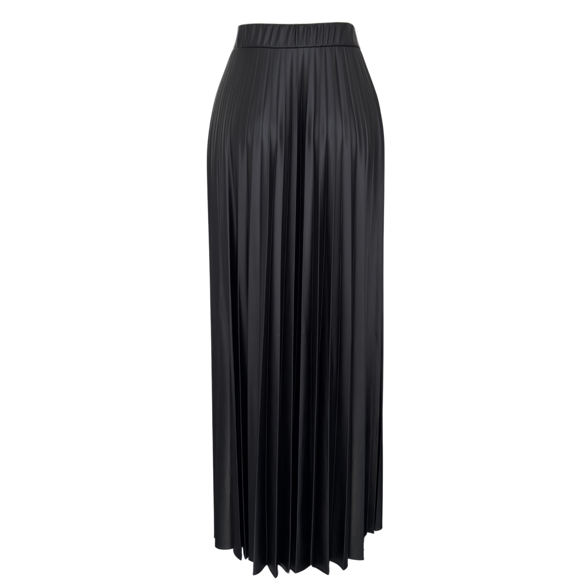 ASYMMETRIC BLOUSE AND PLEATED SKIRT SET