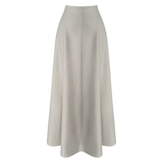 KAI WAIST ELASTICATED BACK SKIRT WITH STONES