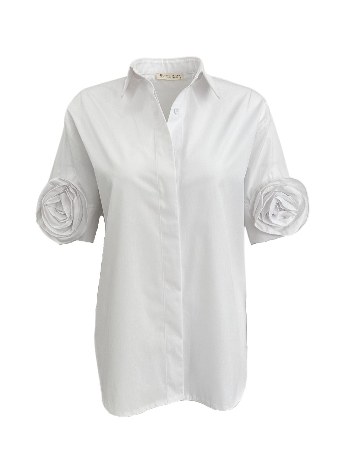 ROSE COTTON SHIRT ECRU