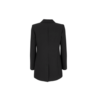 DETACHABLE SHIRT DETAIL SUIT BLACK