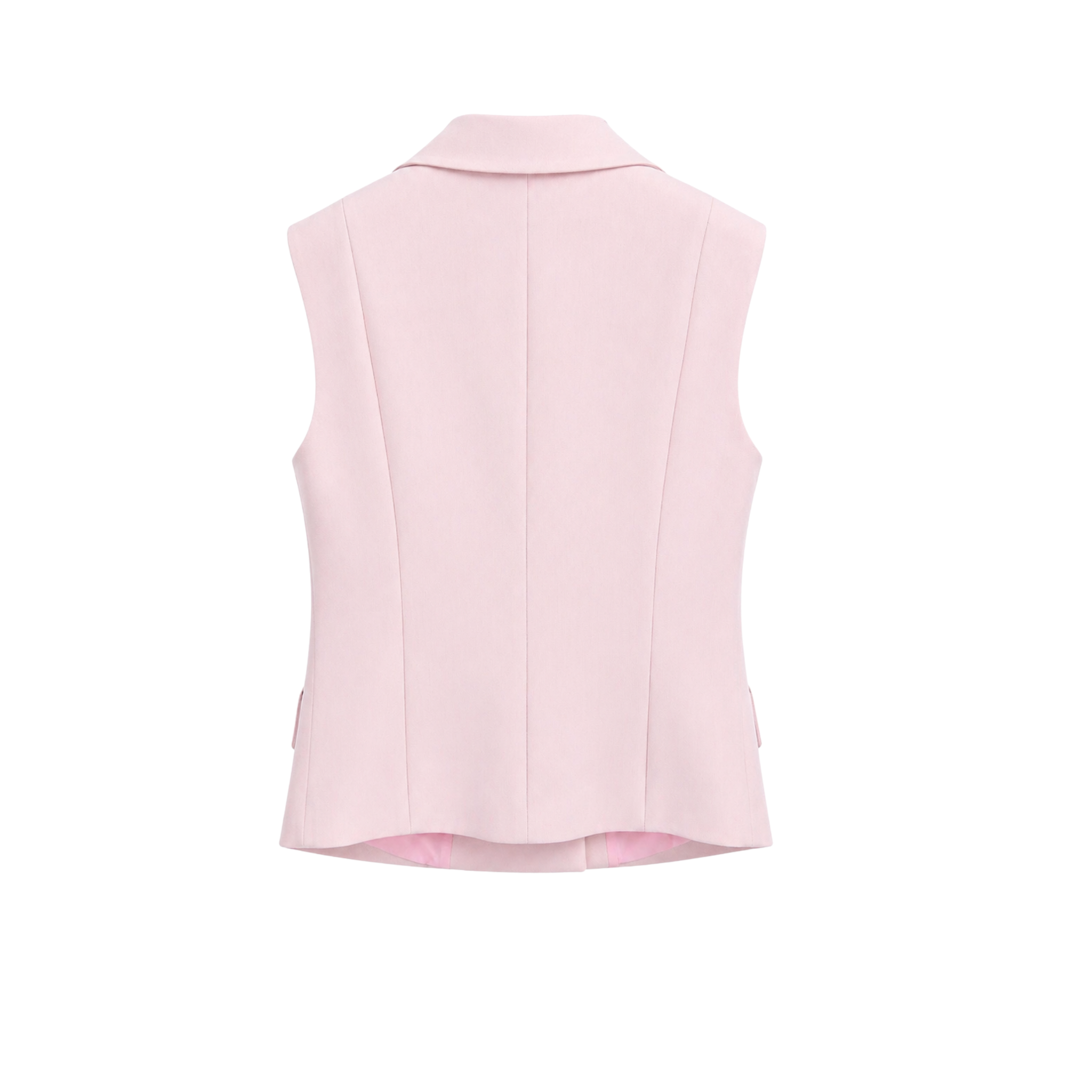 TULLE WITH VEST SKIRT SET PINK