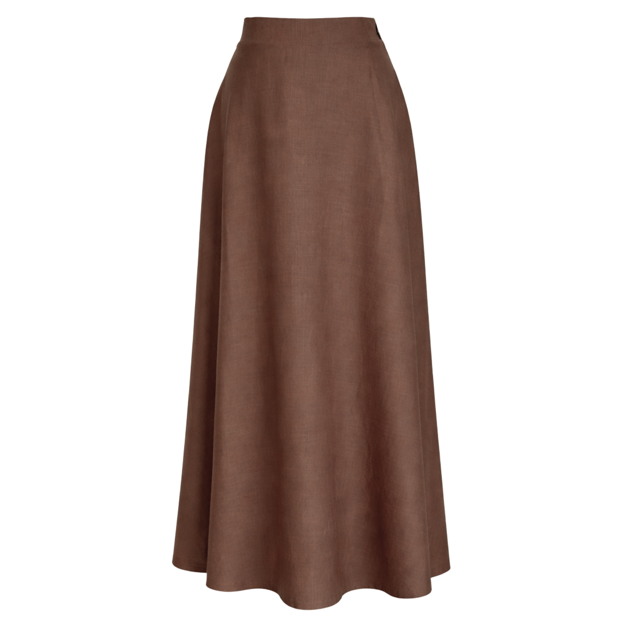 100% LINEN VEST AND SKIRT SET