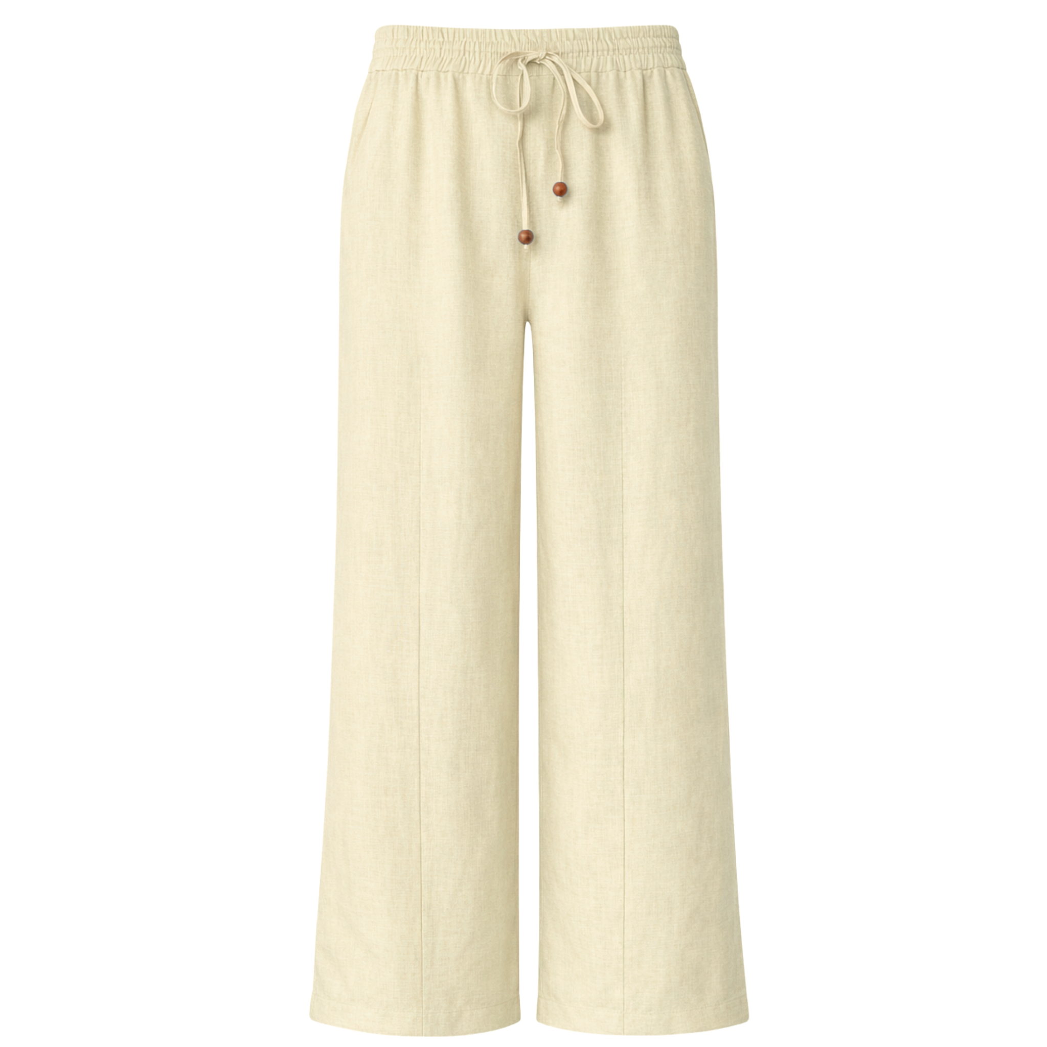 WRAP CLOSURE 100% LINEN SET LIGHT YELLOW