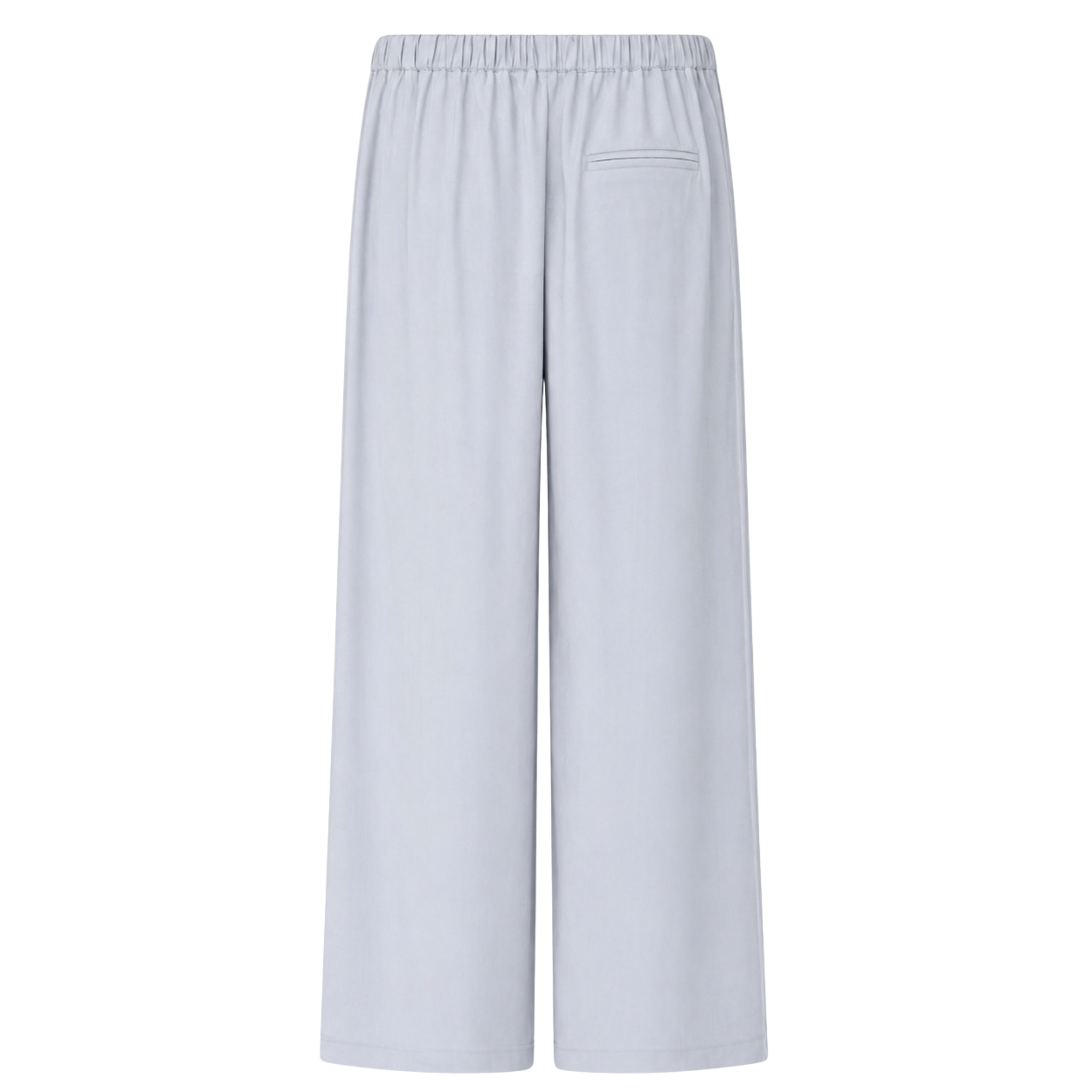BELTED WAIST COLLAR DETAIL MODAL SET BABY BLUE