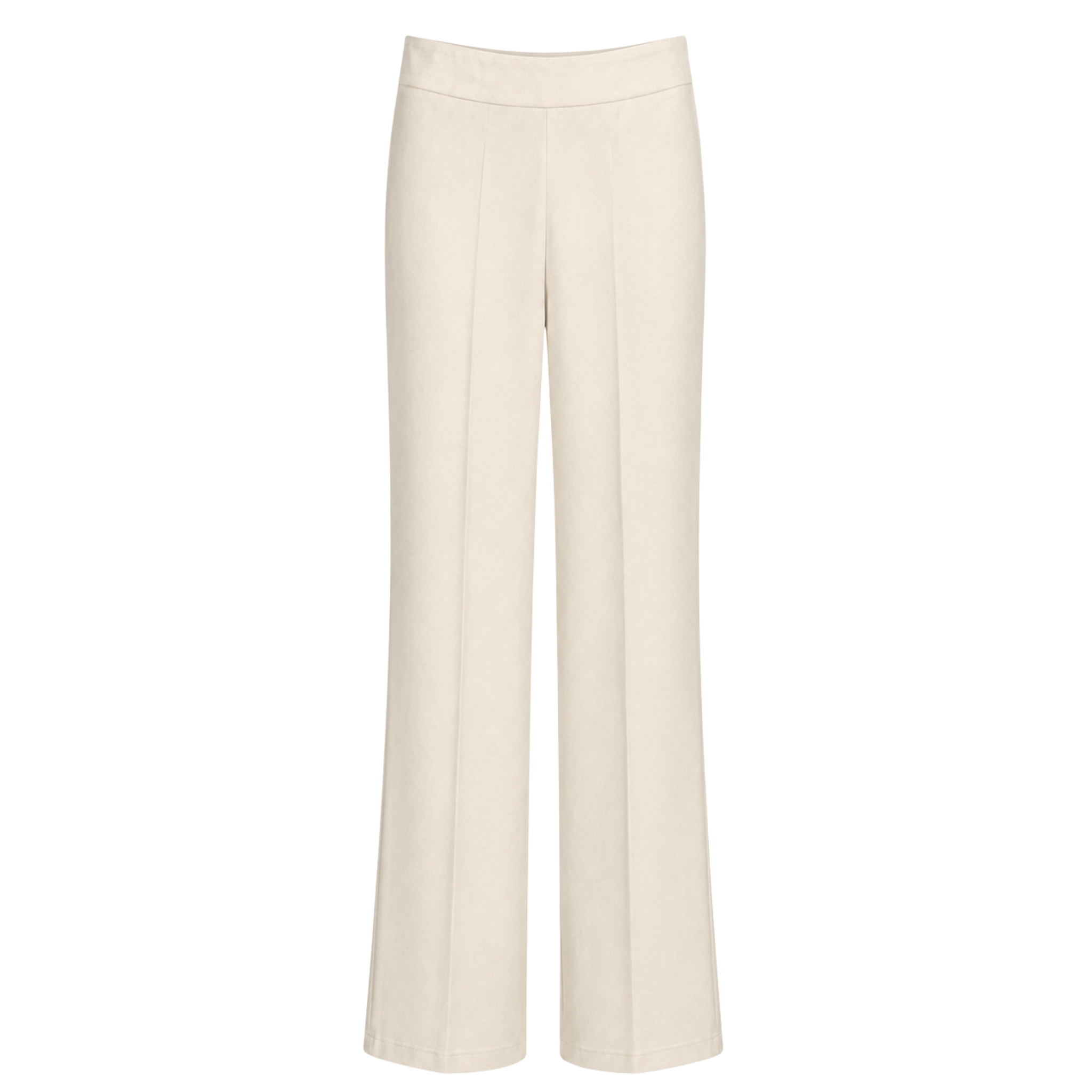 LACE SHOULDER DETAIL BLOUSE AND TROUSERS SET STONE