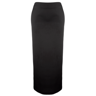 KIMONO AND PENCIL SKIRT SET, BLACK.